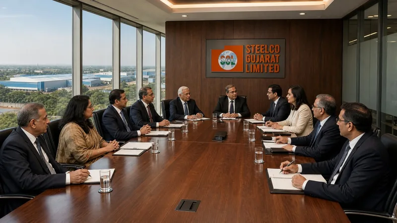 Board meeting at Steelco Gujarat Limited